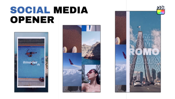 Photo of Social Media Opener /Fcpx – Videohive 59287585