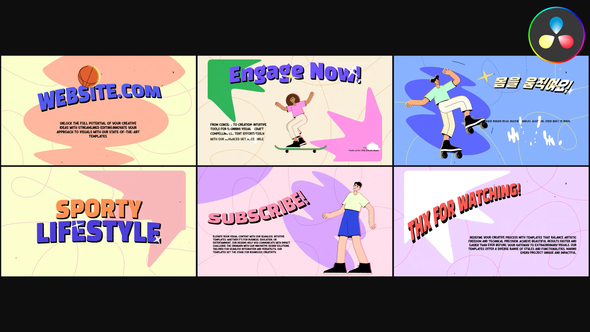 Photo of Sport Explainer Slides for DaVinci Resolve – Videohive 59429211