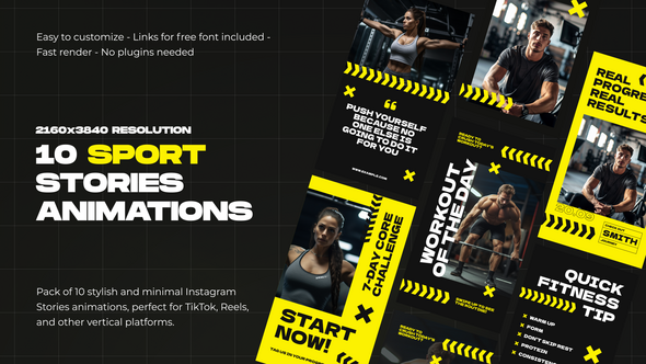 Photo of Sport Stories – Videohive 59513104