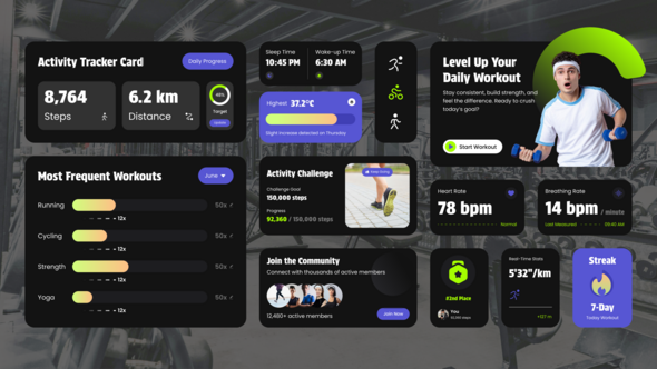 Photo of Sport Widget – Videohive 59277441
