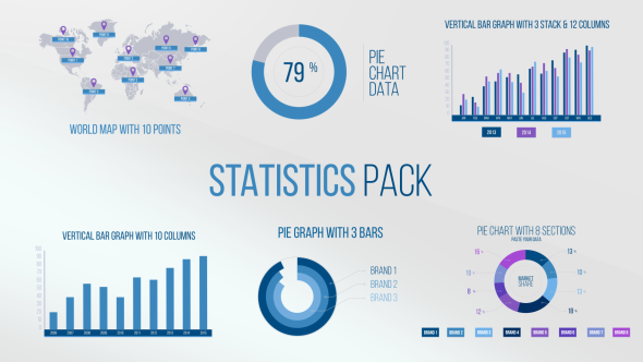 Photo of Statistics Pack – Videohive 12691627