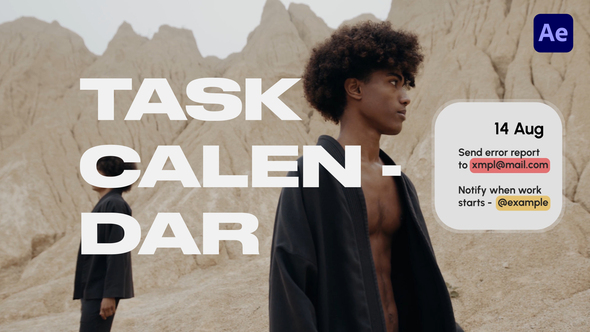 Photo of Task Calendar – Videohive 59406156