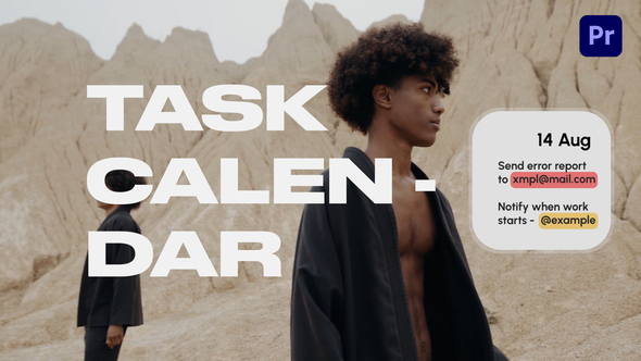 Photo of Task Calendar – Videohive 59406161