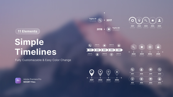 Photo of Timeline Infographics | MOGRT – Videohive 59269119