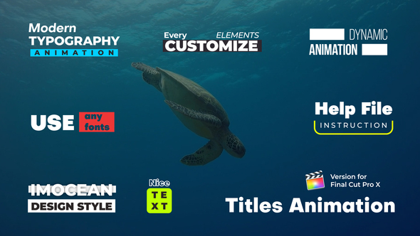 Photo of Titles Animation | Final Cut Pro – Videohive 59122149