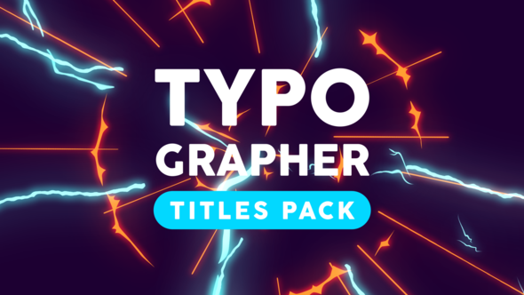 Photo of Typographer-Titles Pack – Videohive 22718286