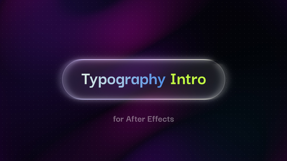 Photo of Typography Intro – Videohive 59341465