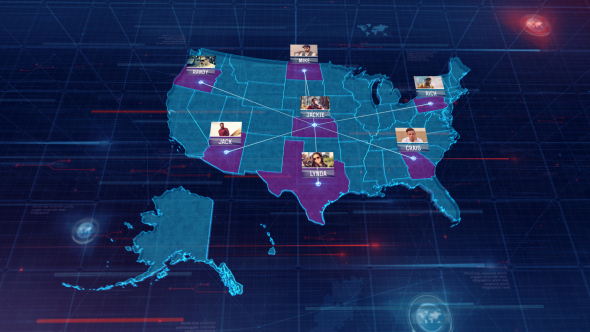 Photo of USA Map – Videohive 16636884