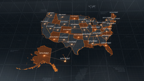 Photo of USA Map – Videohive 19254216