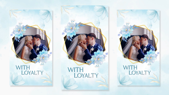 Photo of Vertical Wedding Photo Slideshow MOGRT – Videohive 59107994