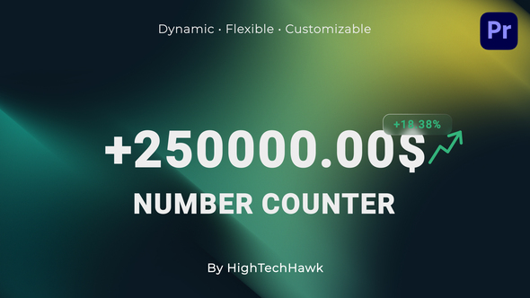 Photo of Versatile Number Counter | MOGRT – Videohive 59341725