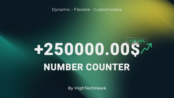 Photo of Versatile Number Counter – Videohive 59315383