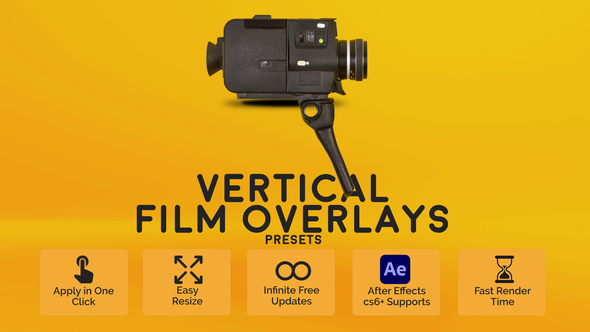 Photo of Vertical Film Overlays – Videohive 59348612