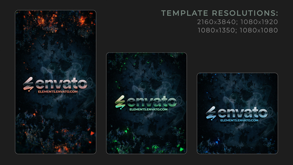 Photo of Vertical Flame Logo – Videohive 58810113
