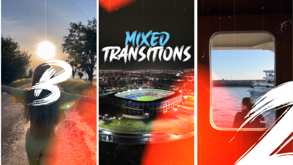 Photo of Vertical Mixed Media Transitions | DR – Videohive 59429636