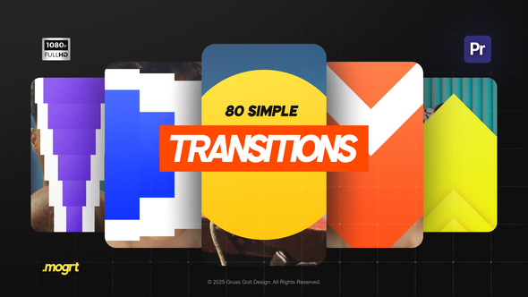Photo of Vertical Simple Transitions – Videohive 59270892