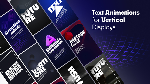 Photo of Vertical Text Animations for Premiere Pro – Videohive 59289179