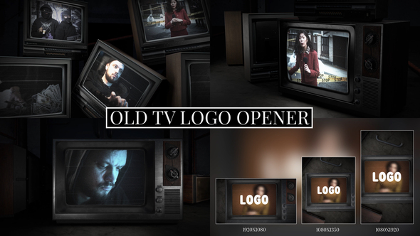 Photo of Vintage CRT Screen Logo Opener Vertical Version included – Videohive 59341480