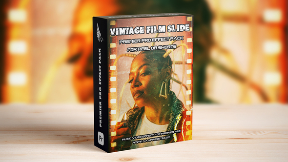 Photo of Vintage Film Slide Transition in Premiere Pro – For Reels, Shorts & TikTok – Videohive 59140824
