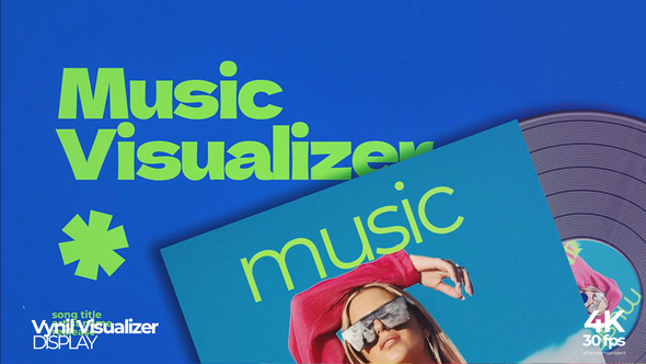 Photo of Vinyl Record Visual Display – Videohive 59498449