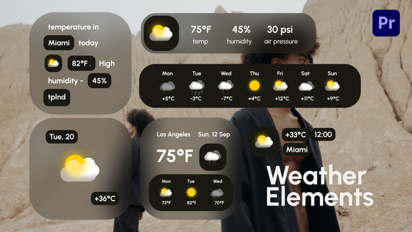 Photo of Weather Elements – Videohive 59252352