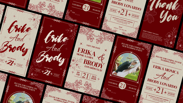 Photo of Wedding Invitation Story – Videohive 59387356