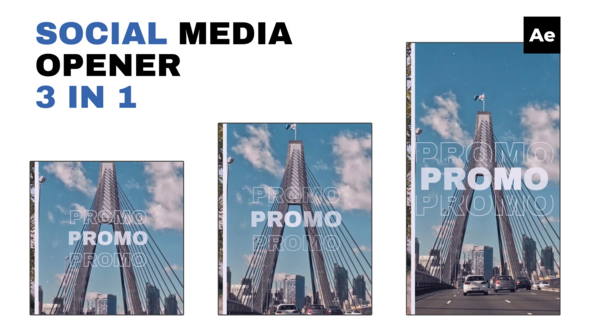 Photo of 3 in 1 Social Media Opener /Ae – Videohive 59947014