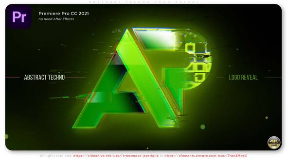 Photo of Abstract Techno – Adobe Premiere Logo Reveal – Videohive 59881631