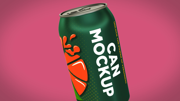 Photo of Aluminum Can Mockup – Videohive 59881749