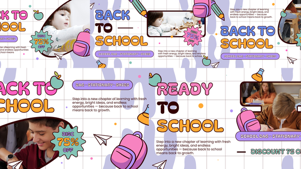 Photo of Back to School Promo Landscape – Videohive 59594449