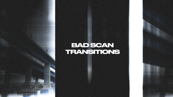 Photo of Bad Scan Transitions – Videohive 59653496