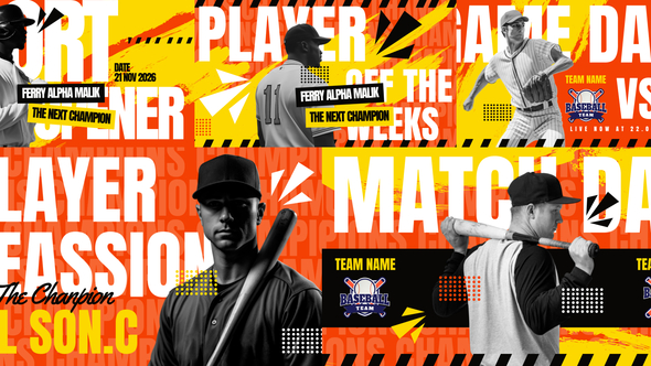 Photo of Baseball Opener After Effect – Videohive 59694944