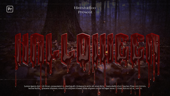 Photo of Blood Text Animation – Videohive 59557496