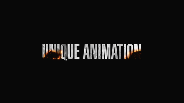Photo of Burning Titles – Videohive 59675197