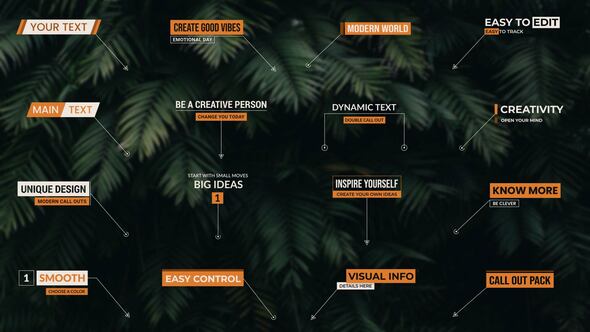 Photo of Call Outs – Videohive 59186660