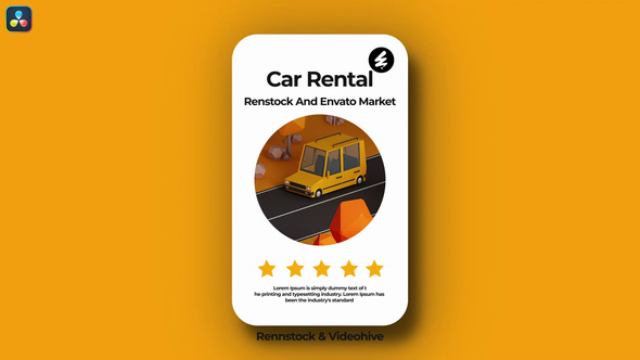 Photo of Car Rental Logo – Videohive 59877952