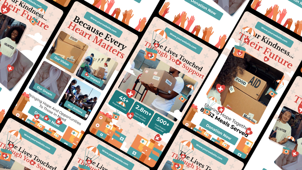 Photo of Charity & Donation Story – Videohive 59844049