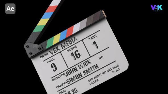 Photo of Clapboard Transitions – Videohive 59244618