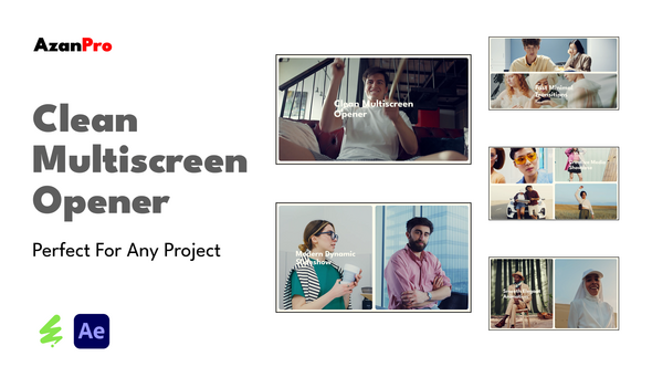 Photo of Clean Multiscreen Opener – Videohive 59595846