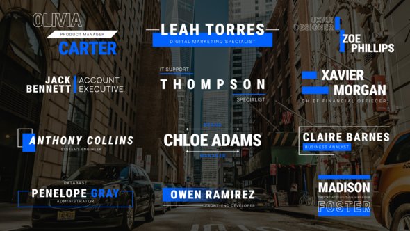 Photo of Company Text Titles – Videohive 59620810