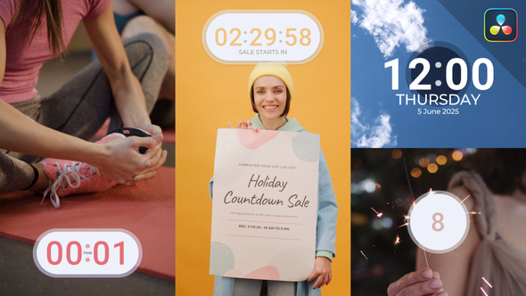 Photo of Countdown Timer | DR Macro – Videohive 59448842