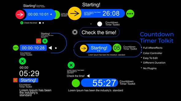 Photo of Countdown Timer Toolkit V39 – Videohive 59741166