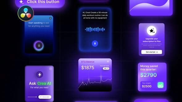 Photo of Crea – Saas Widgets for DaVinci Resolve – Videohive 59595813