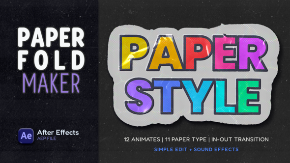 Photo of Crumpled Paper Fold Transition Maker – Videohive 59954287