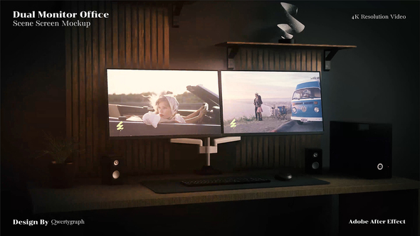 Photo of Desktop Computer Mockup – Videohive 59632392