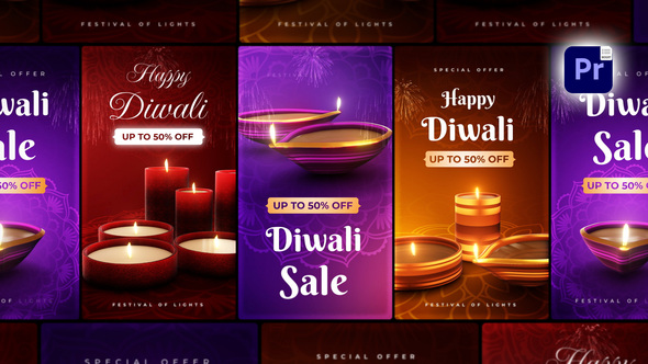 Photo of Diwali Stories Pack – Videohive 59915582