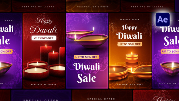 Photo of Diwali Stories Pack – Videohive 59947053