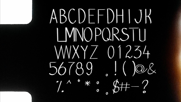 Photo of Drawn Typography – Videohive 58021416