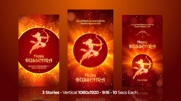 Photo of Dussehra Instagram Stories – Videohive 59929662