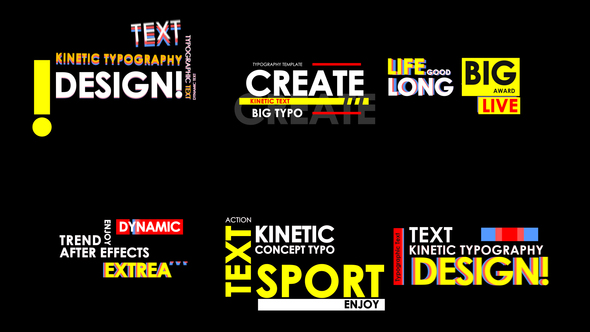 Photo of Dynamic Kinetic Typography | Text Intro Pack – Videohive 59684801